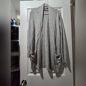 Jcrew Factory Gray Women's Light Weight Cardigan